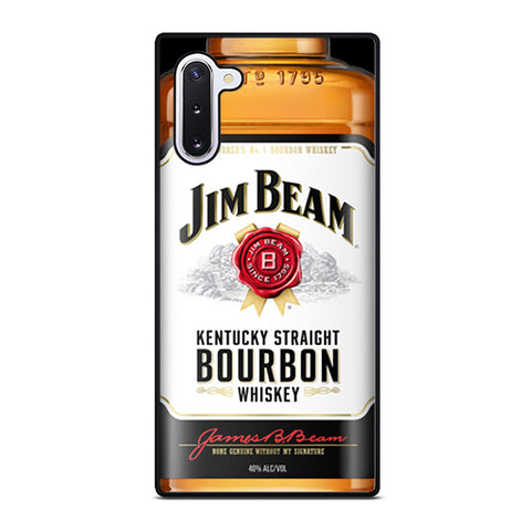 Jim Beam Bottle Samsung Galaxy Note 10 Case