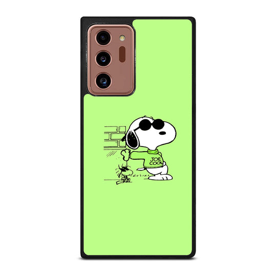 Joe Cool Snoopy Dog Samsung Galaxy Note 20 Ultra Case