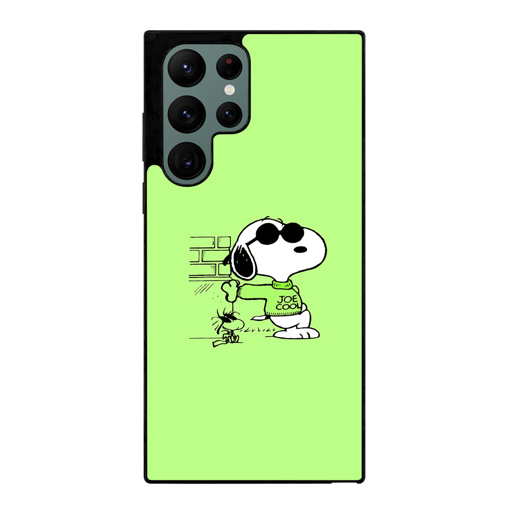 Joe Cool Snoopy Dog Samsung Galaxy S22 Ultra 5G Case