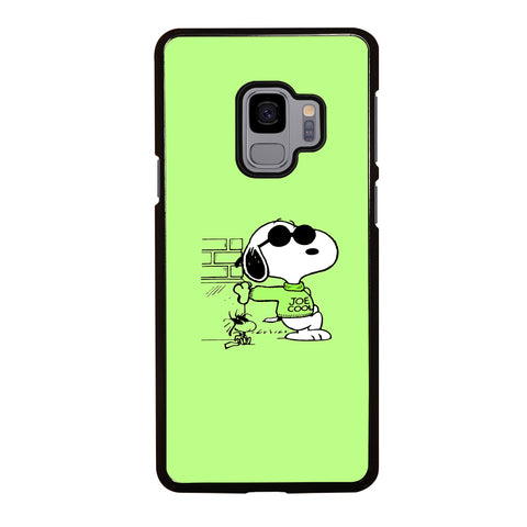 Joe Cool Snoopy Dog Samsung Galaxy S9 Case