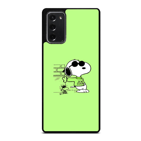 Joe Cool Snoopy Dog Samsung Galaxy Note 20 Case