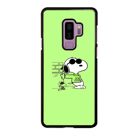Joe Cool Snoopy Dog Samsung Galaxy S9 Plus Case