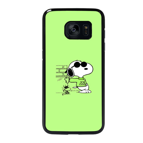 Joe Cool Snoopy Dog Samsung Galaxy S7 Edge Case