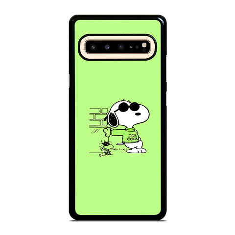 Joe Cool Snoopy Dog Samsung Galaxy S10 5G Case