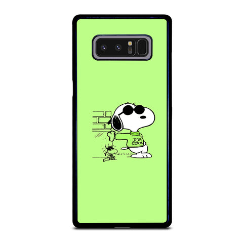 Joe Cool Snoopy Dog Samsung Galaxy Note 8 Case