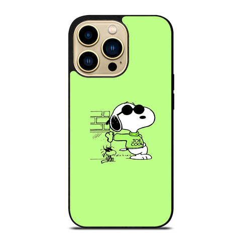 Joe Cool Snoopy Dog iPhone 14 Pro Max Case