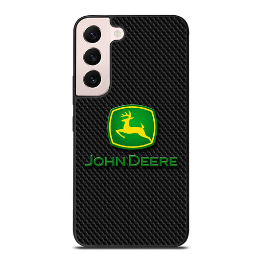 John Deere Carbon Motif Wallpaper Samsung Galaxy S22 Plus 5G Case