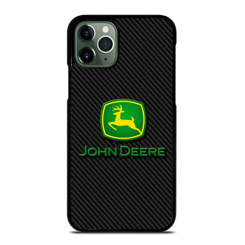 John Deere Carbon Motif Wallpaper iPhone 11 Pro Max Case