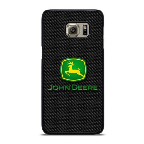 John Deere Carbon Motif Wallpaper Samsung Galaxy S6 Edge Plus Case