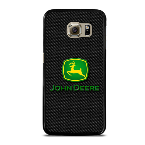 John Deere Carbon Motif Wallpaper Samsung Galaxy S6 Case