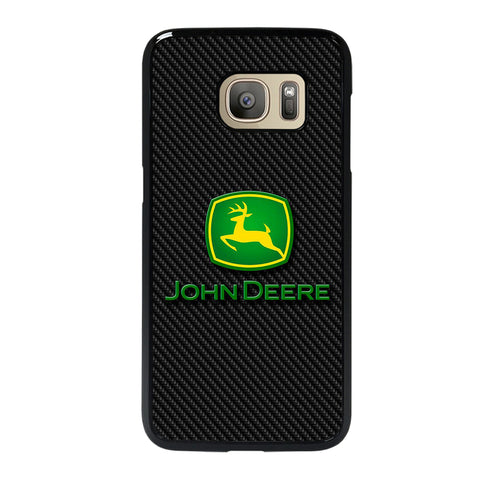 John Deere Carbon Motif Wallpaper Samsung Galaxy S7 Case