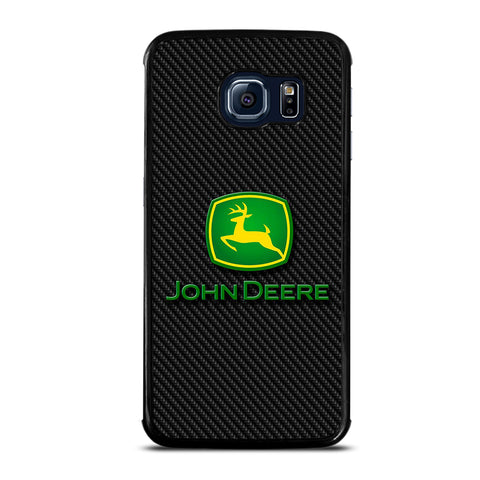 John Deere Carbon Motif Wallpaper Samsung Galaxy S6 Edge Case