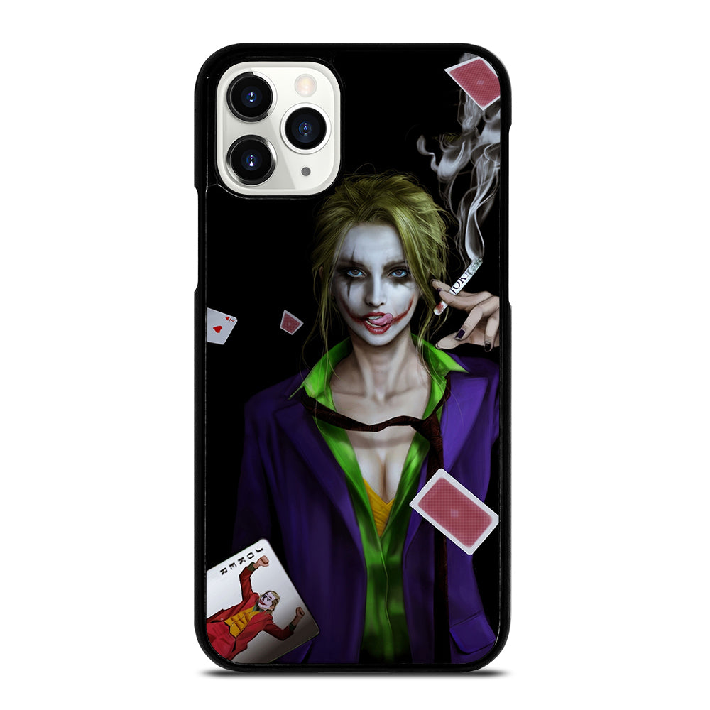 Joker Girl Smoking iPhone 11 Pro Case