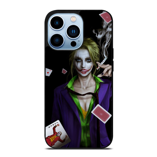 Joker Girl Smoking iPhone 13 Pro Max Case