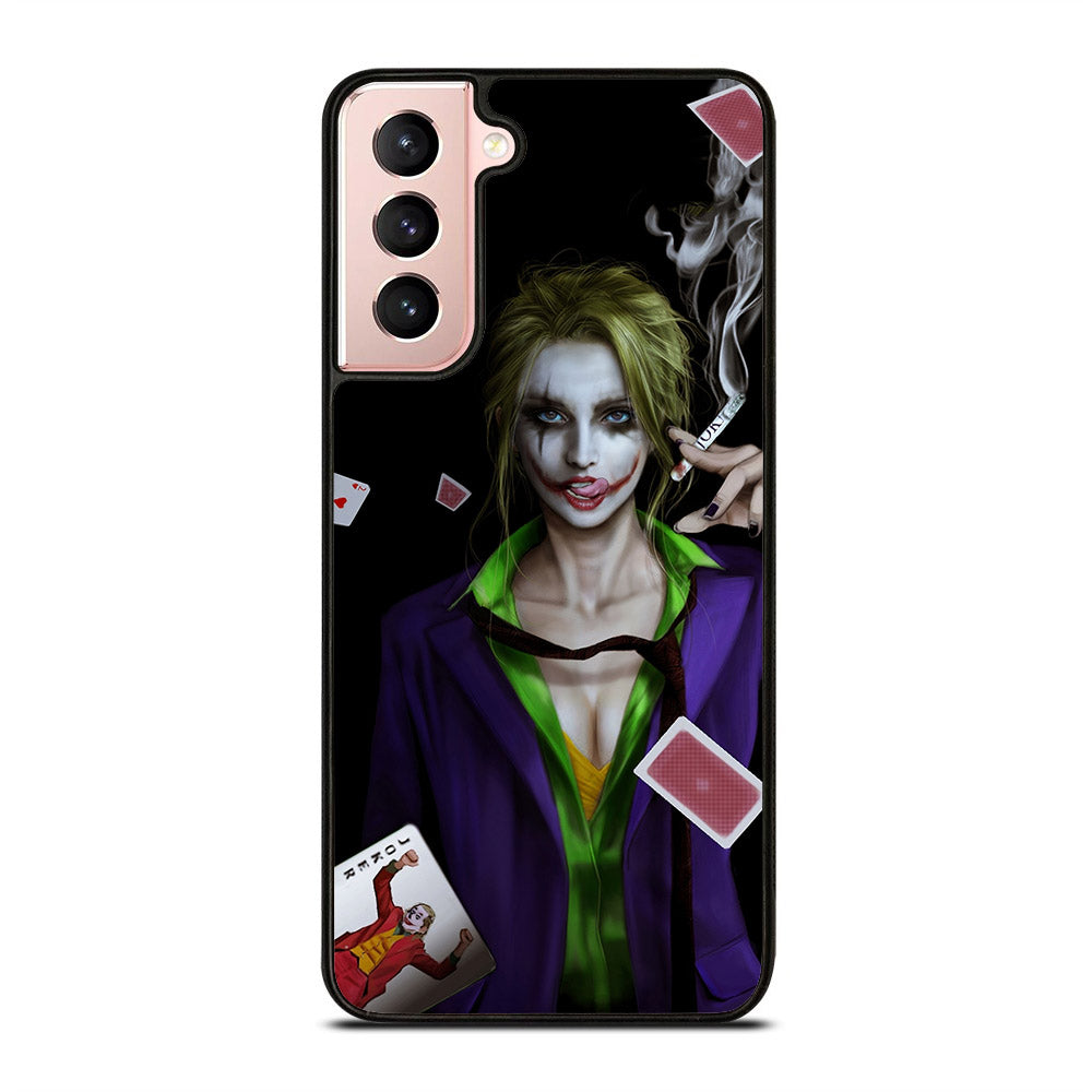 Joker Girl Smoking Samsung Galaxy S21 5G Case