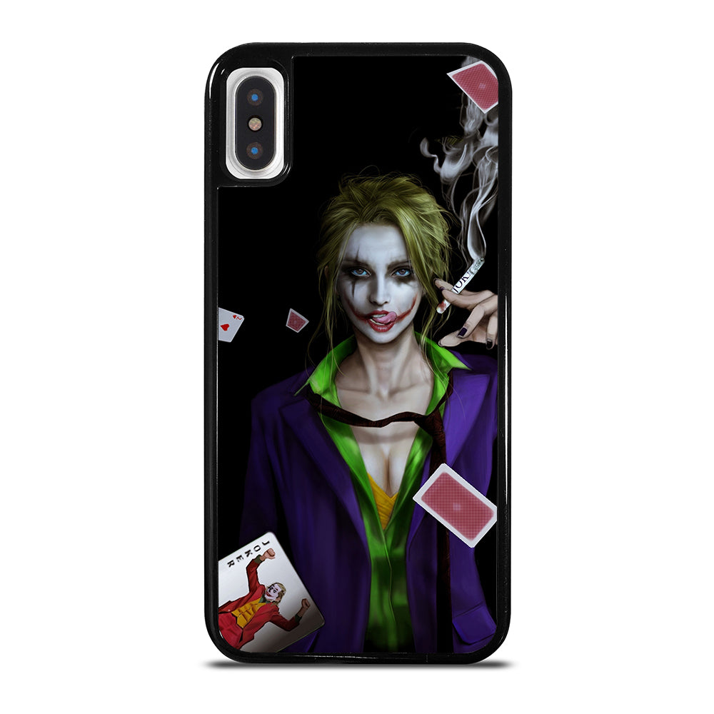Joker Girl Smoking iPhone X / XS Case