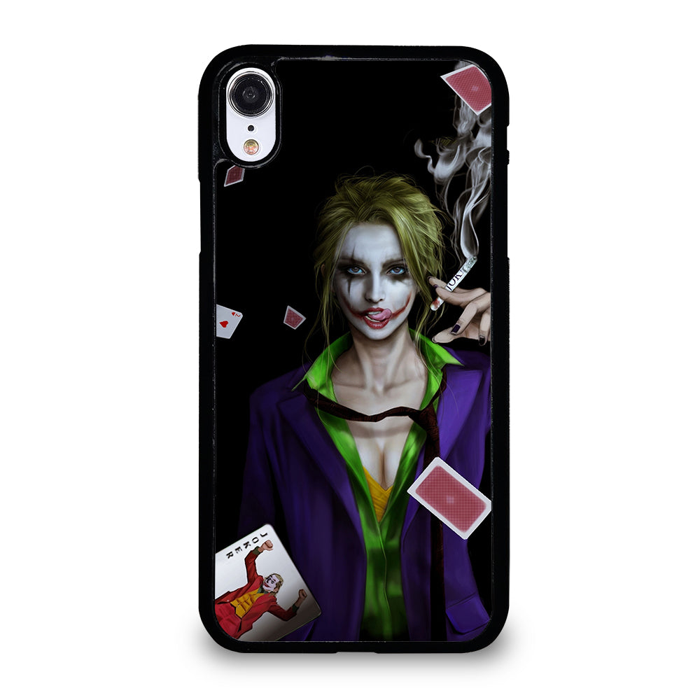 Joker Girl Smoking iPhone XR Case