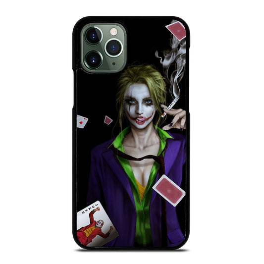 Joker Girl Smoking iPhone 11 Pro Max Case