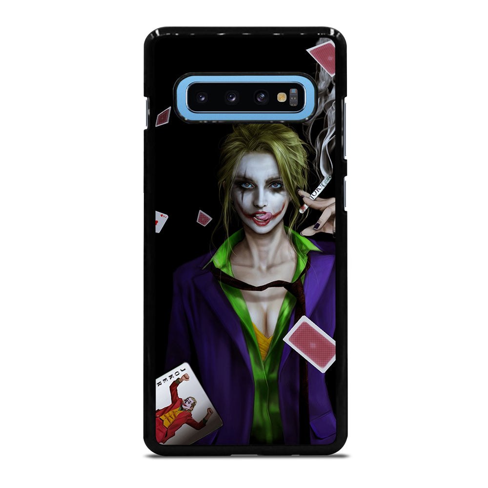 Joker Girl Smoking Samsung Galaxy S10 Plus Case