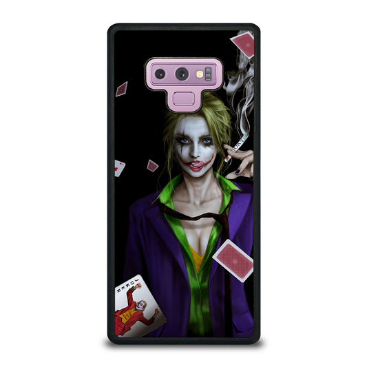 Joker Girl Smoking Samsung Galaxy Note 9 Case