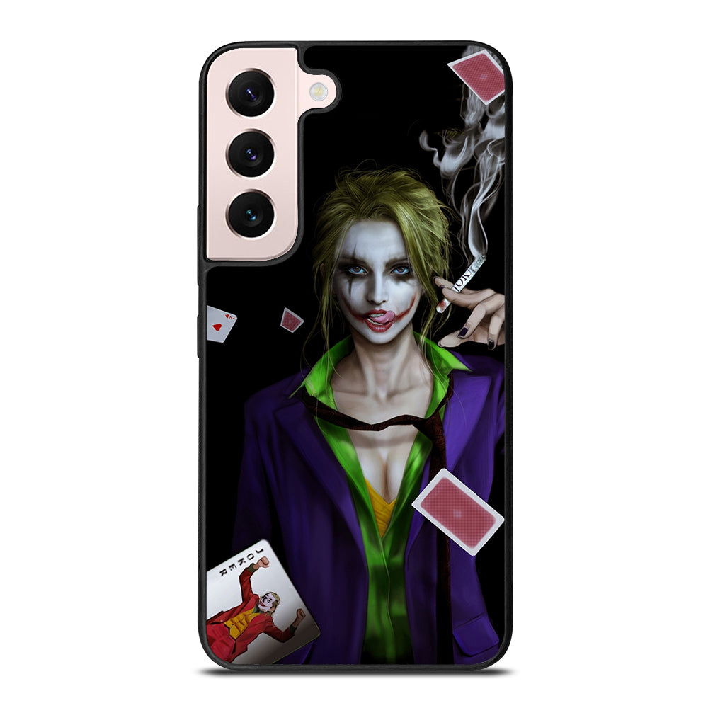 Joker Girl Smoking Samsung Galaxy S22 Plus 5G Case