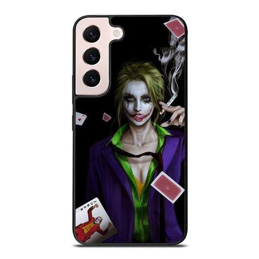 Joker Girl Smoking Samsung Galaxy S22 Plus 5G Case