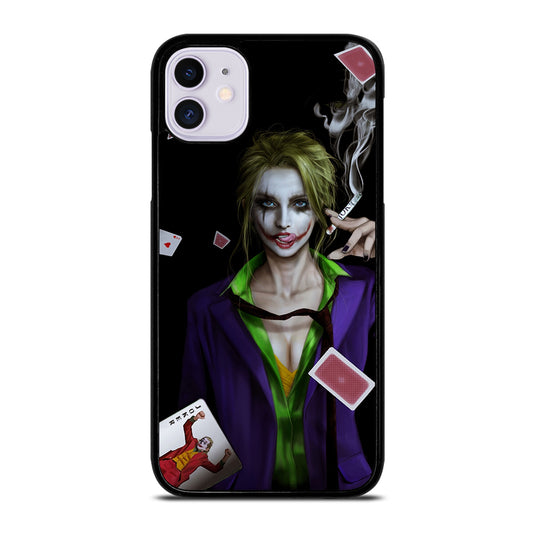 Joker Girl Smoking iPhone 11 Case