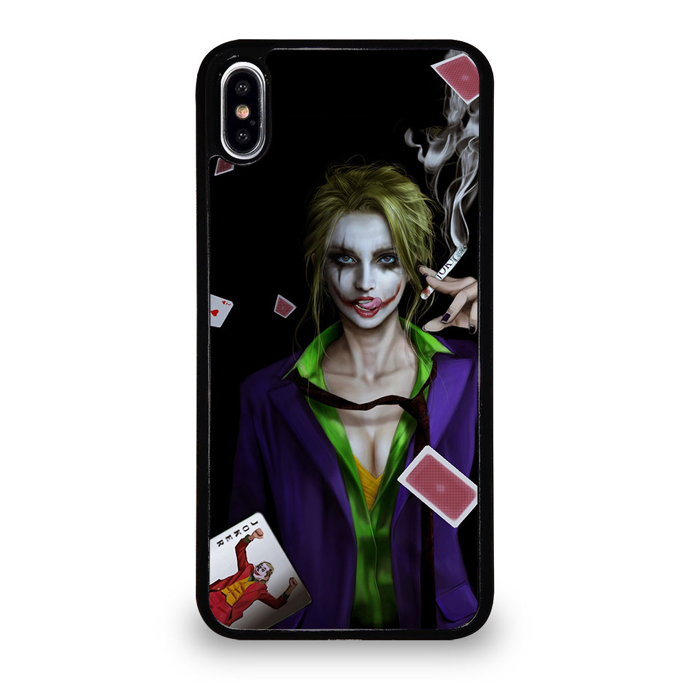 Joker Girl Smoking iPhone XS Max Case