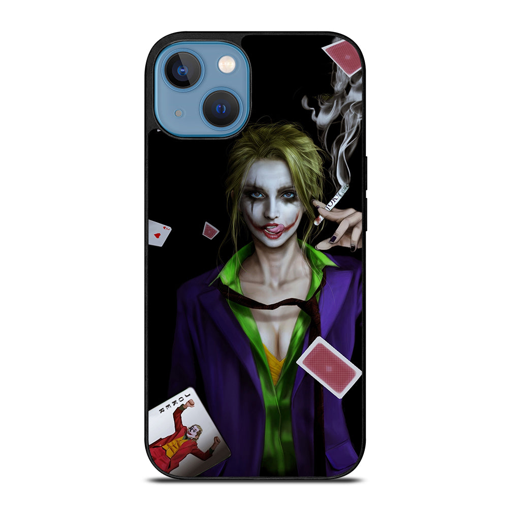 Joker Girl Smoking iPhone 13 Case