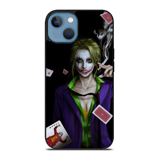 Joker Girl Smoking iPhone 13 Case