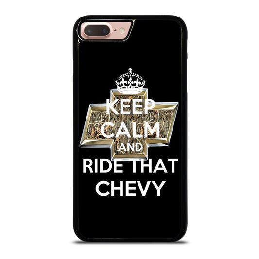 KEEP CALM AND RIDE THAT CHEVY iPhone 7 Plus / 8 Plus Case