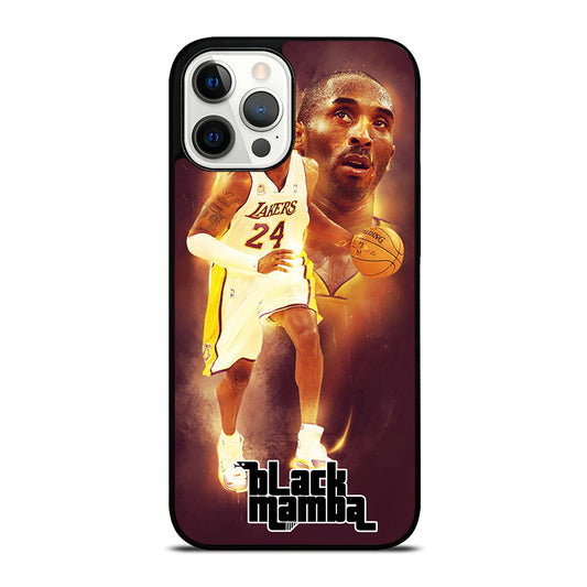 KOBE BRYANT BLACK MAMBA iPhone 12 Pro Max Case