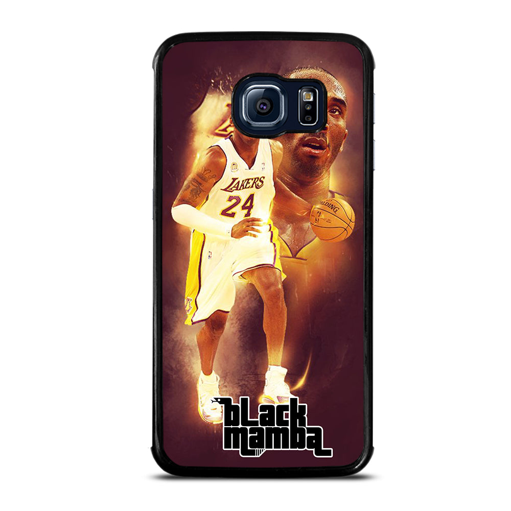 KOBE BRYANT BLACK MAMBA Samsung Galaxy S6 Edge Case
