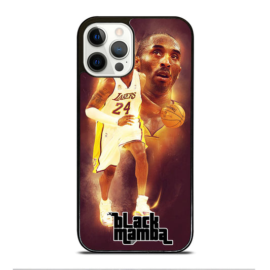 KOBE BRYANT BLACK MAMBA iPhone 12 Pro Case