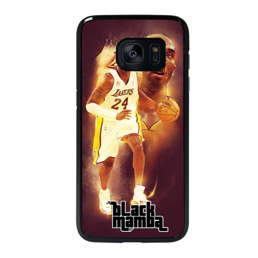 KOBE BRYANT BLACK MAMBA Samsung Galaxy S7 Edge Case