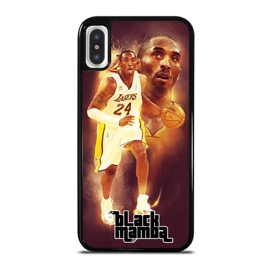 KOBE BRYANT BLACK MAMBA iPhone X / XS Case
