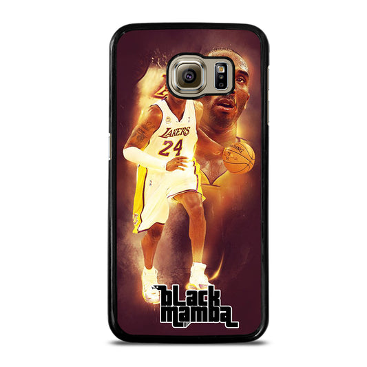 KOBE BRYANT BLACK MAMBA Samsung Galaxy S6 Case