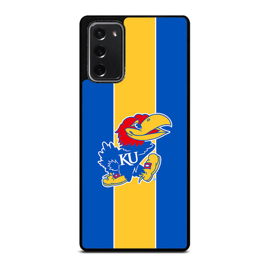 Kansas Jayhawks Logo Samsung Galaxy Note 20 Case