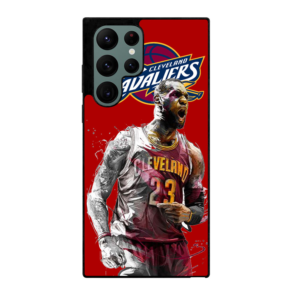 LEBRON JAMES CLEVELAND CAVALIERS Samsung Galaxy S22 Ultra 5G Case