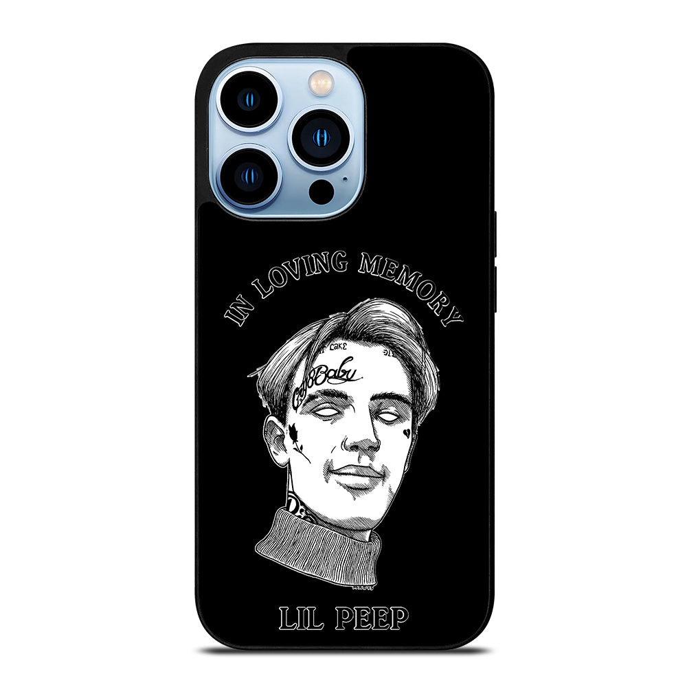 LIL PEEP IN BLACK MEMORY iPhone 13 Pro Max Case
