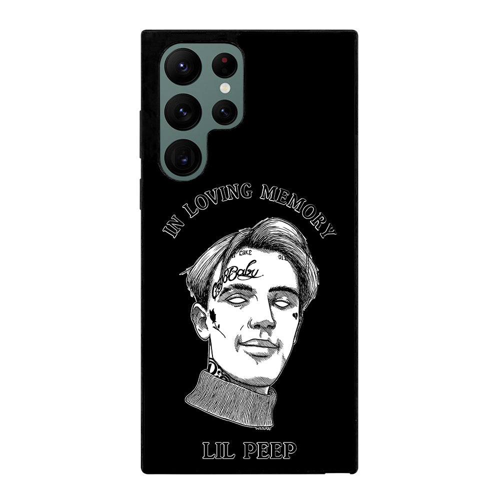 LIL PEEP IN BLACK MEMORY Samsung Galaxy S22 Ultra 5G Case