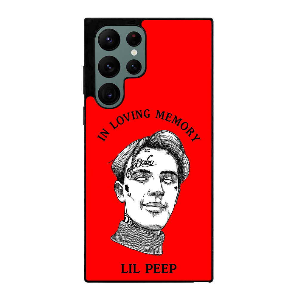 LIL PEEP IN RED MEMORY Samsung Galaxy S22 Ultra 5G Case