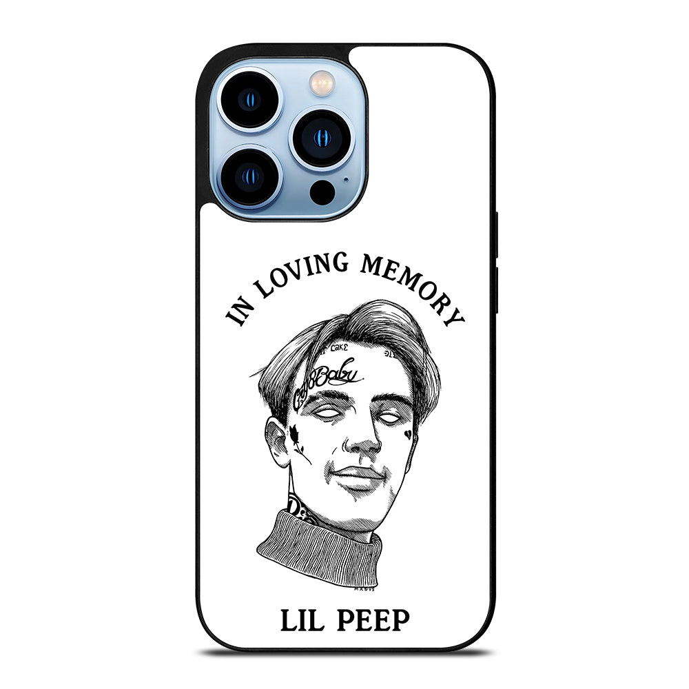 LIL PEEP IN WHITE MEMORY iPhone 13 Pro Max Case