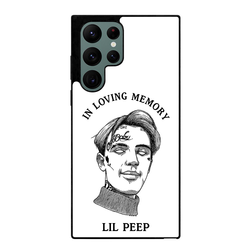 LIL PEEP IN WHITE MEMORY Samsung Galaxy S22 Ultra 5G Case