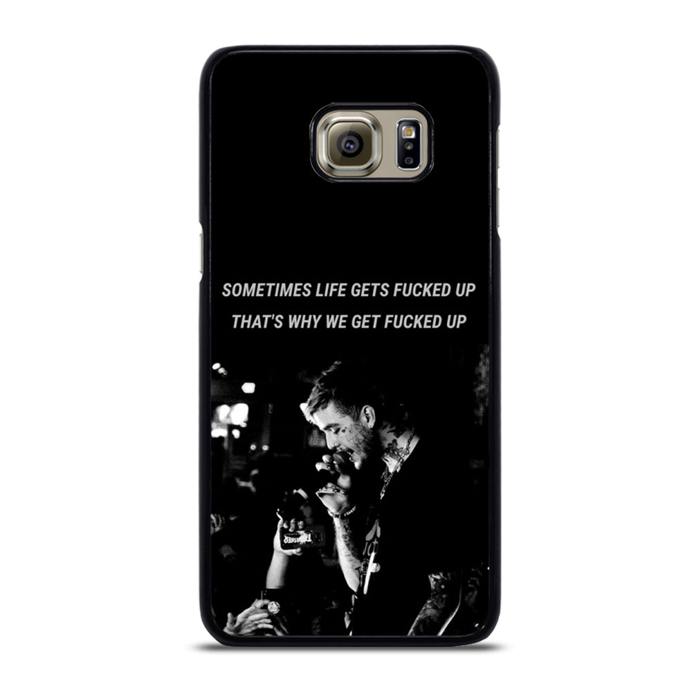LIL PEEP QUOTE Samsung Galaxy S6 Edge Plus Case