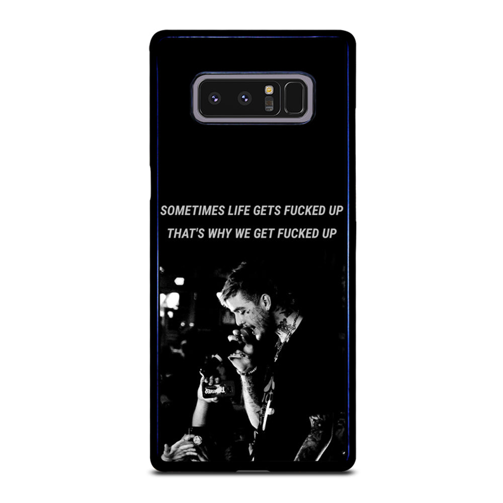 LIL PEEP QUOTE Samsung Galaxy Note 8 Case