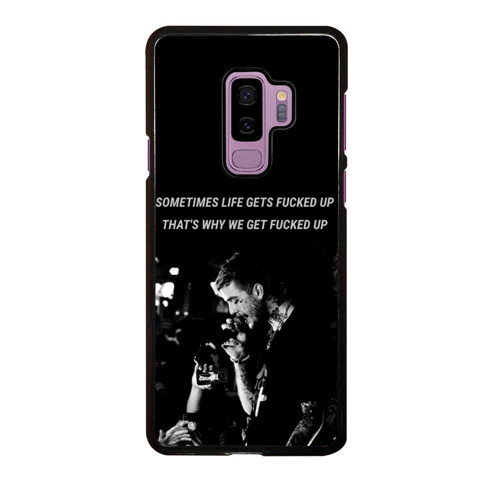 LIL PEEP QUOTE Samsung Galaxy S9 Plus Case