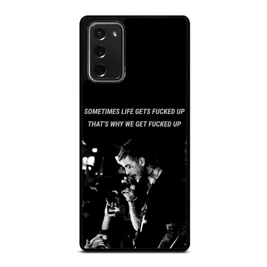 LIL PEEP QUOTE Samsung Galaxy Note 20 Case