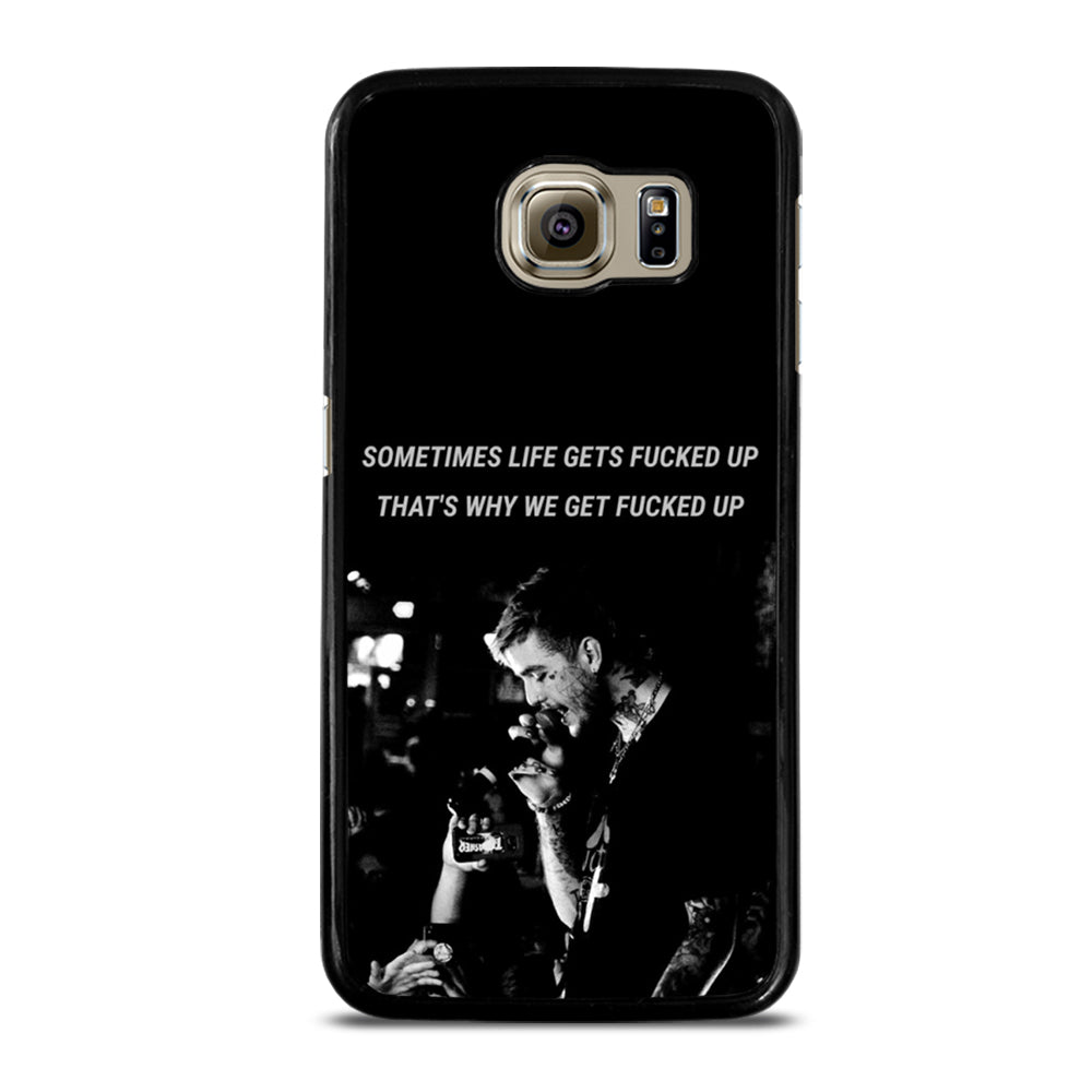 LIL PEEP QUOTE Samsung Galaxy S6 Case