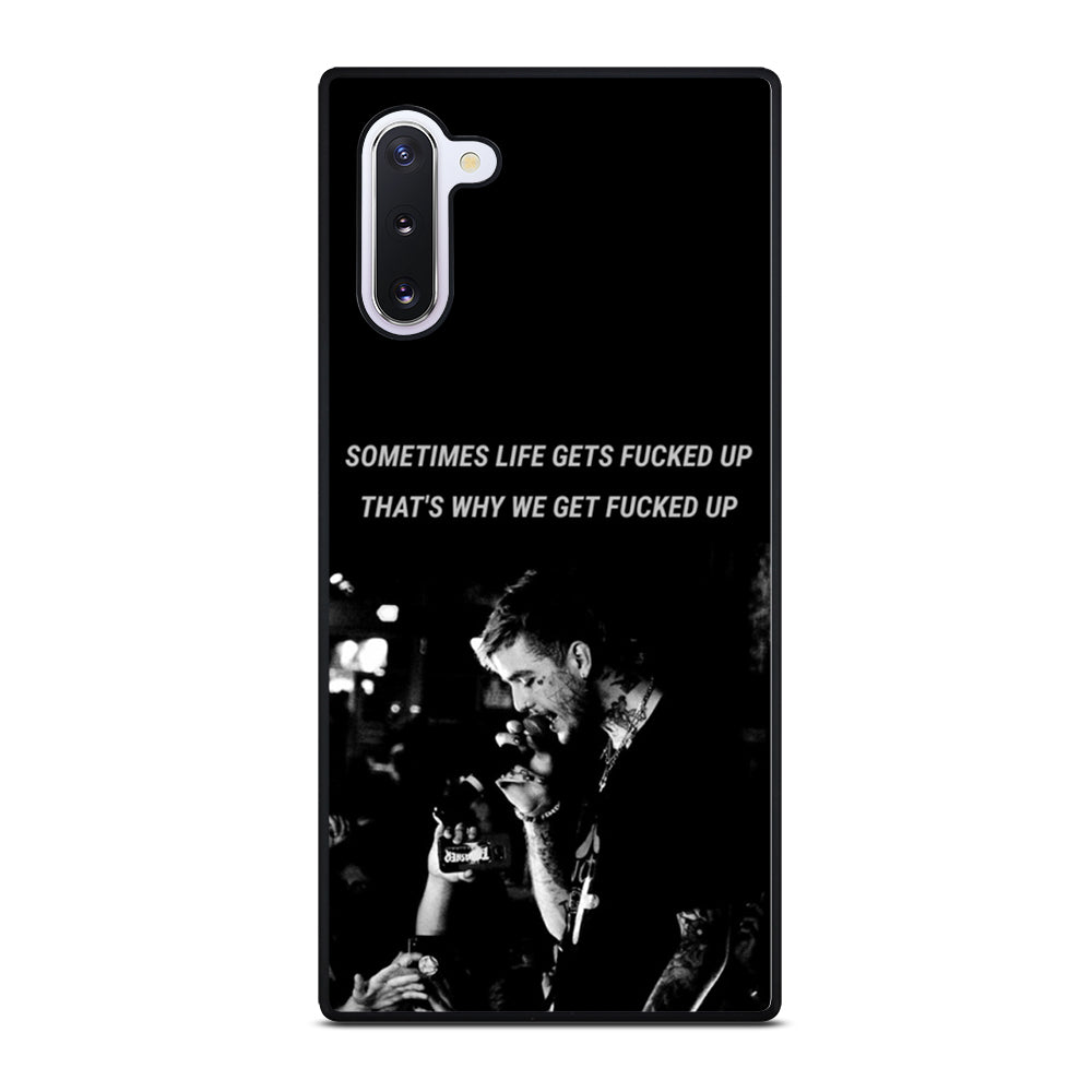 LIL PEEP QUOTE Samsung Galaxy Note 10 Case